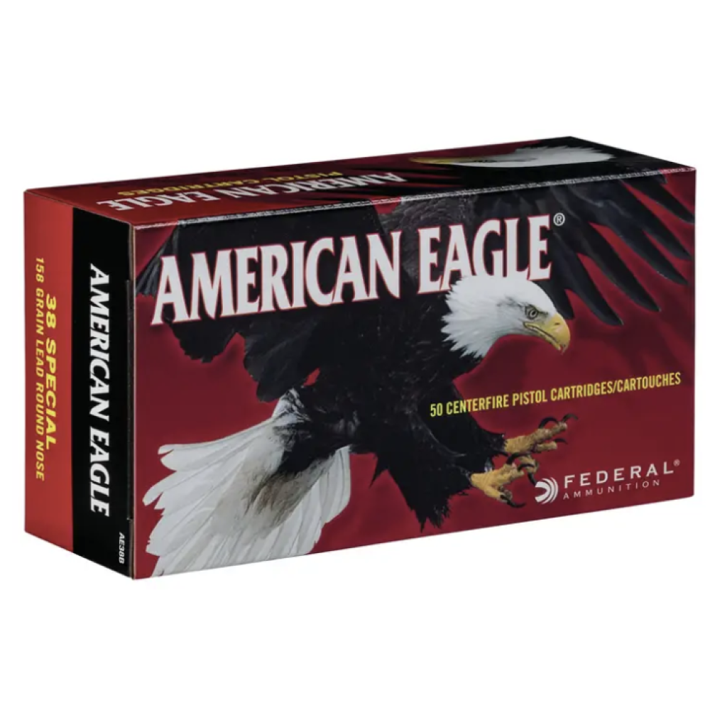 AMERICAN EAGLE 38SPC 158GR 50CT