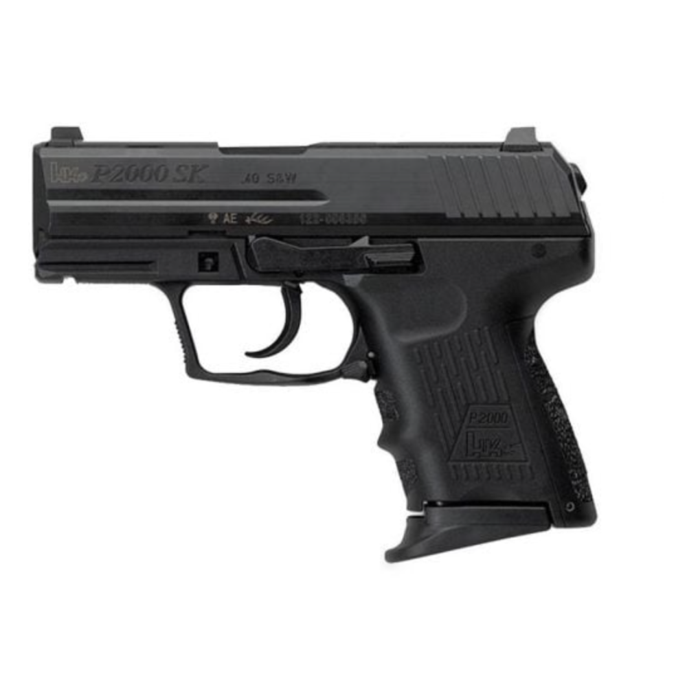 HK P2000SK V3 DA/SA .40 S&W Pistol, Black - 81000059