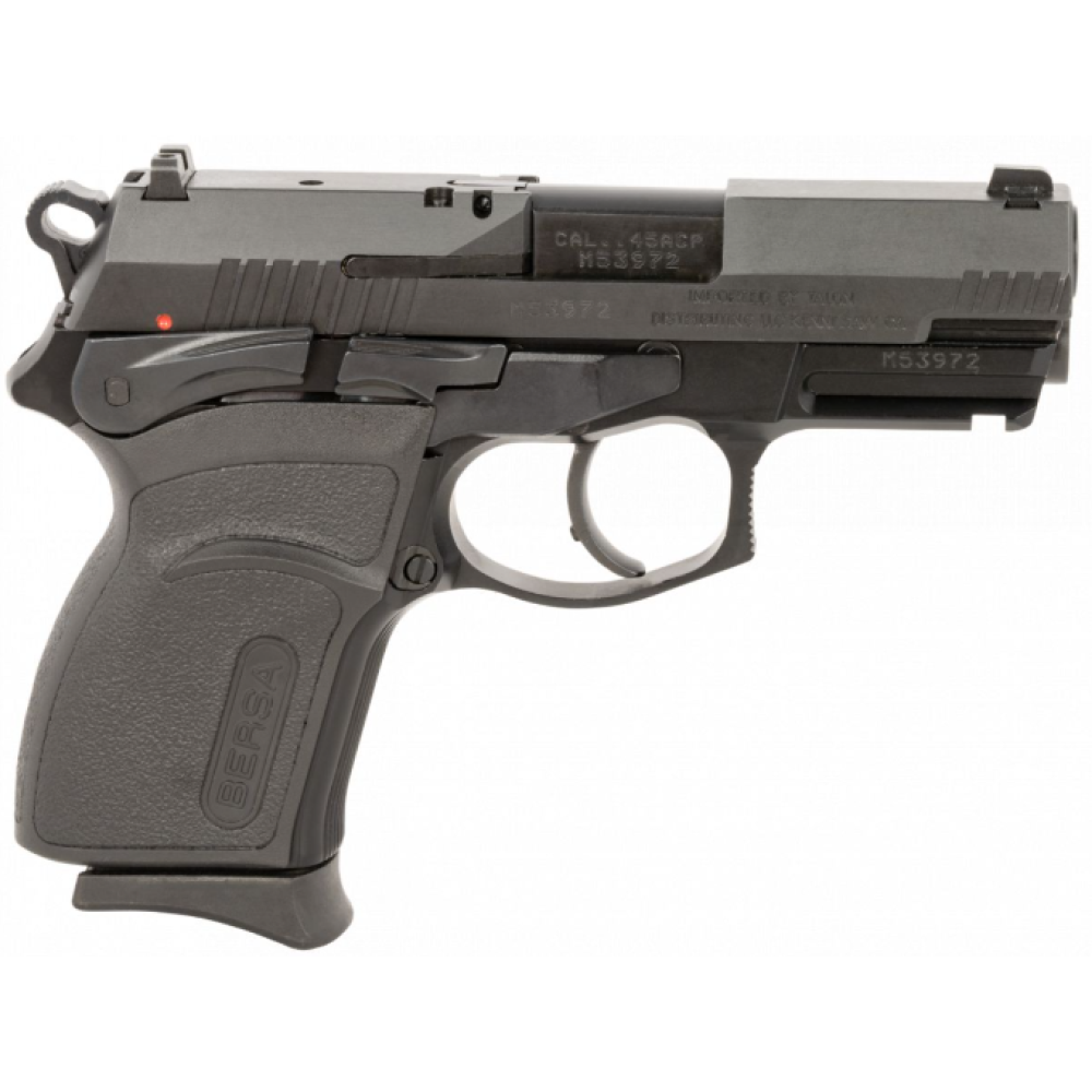 BERSA Pro Compact .45ACP Semi Auto Pistol - 7+1 Rounds