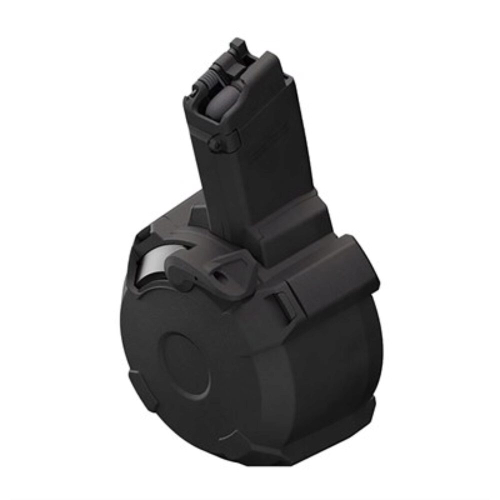 Magpul MAG1035-BLK PMAG D-50 EV9 Black Drum 50rd 9mm Luger for CZ Scorpion EVO 3 S1 Magpul MAG1035-BLK PMAG D-50 EV9 Black Drum 50rd 9mm Luger for CZ Scorpion EVO 3 S1
