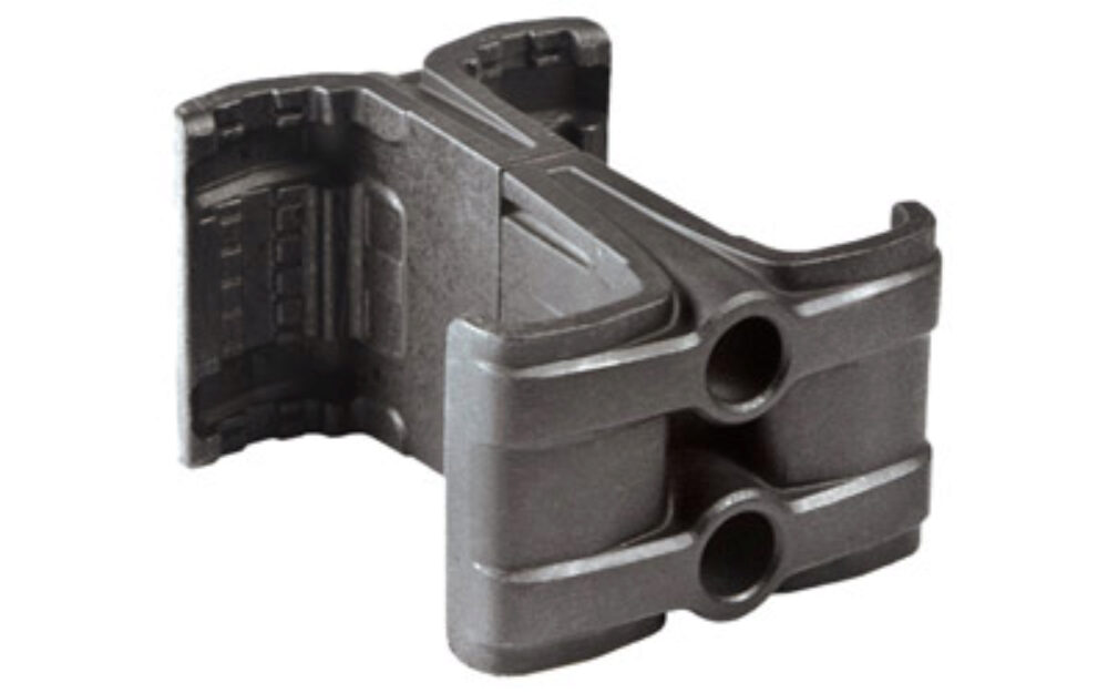 Magpul MAG595-BLK MagLink Coupler made of Polymer with Black Finish for PMAG 30-40 Round AR, M4 Mags