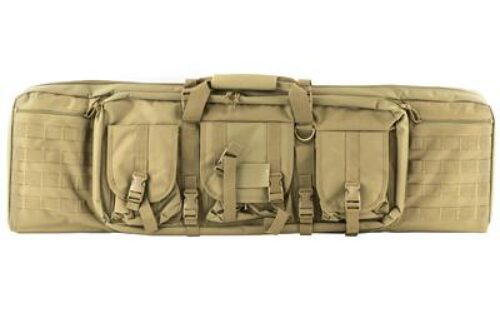 NCSTAR VISM DBL CARB CASE TAN 42