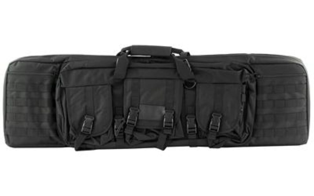 NCSTAR VISM DBL CARB CASE BLK 42