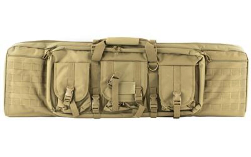 NCSTAR VISM DBL CARB CASE TAN 42
