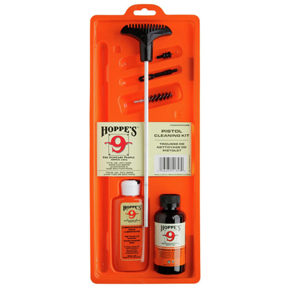 HOPPES 38/357/9MM PSTL CLNG KIT CLAM