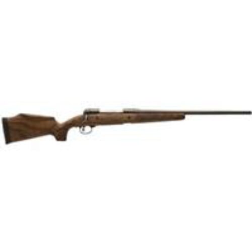 Savage Arms 19655 11 Lady Hunter 243 Win Caliber with 4+1 Capacity, 20 Barrel, Matte Black Metal Finish & Oil American Walnut Stock Right Hand (Compact)
