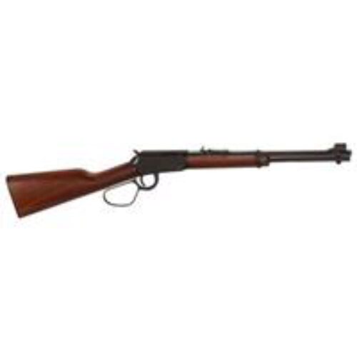 Henry H001L Classic Lever Carbine 22 Short Caliber with 12 LR/16 Short Capacity, 16.13 Barrel, Black Metal Finish & American Walnut Stock Right Hand