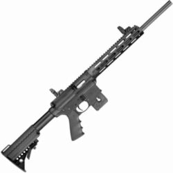Smith & Wesson 10205 M&P15-22 Sport Performance Center 22 LR Caliber with 10+1 Capacity, 18 Threaded Barrel, Matte Black Metal Finish & Adjustable Vltor Black Synthetic Stock Right Hand