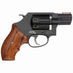Smith & Wesson 160228 Model 351 Personal Defense 22 WMR 7 Shot 1.88 Black Stainless Steel Barrel, Black Aluminum Cylinder & J Frame, HiViz Fiber Optic Orange Front Sight