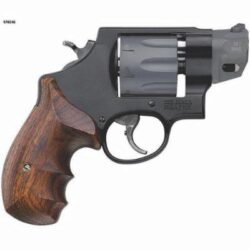 Smith & Wesson 170245 Model 327 Performance Center  357 Mag 2 Titanium/Stainless  Barrel, 8rd Titanium Cylinder,  Black Scandium Alloy N-Frame,  Wood Grip