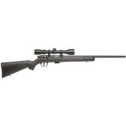 Savage Arms 96209 93R17 FXP 17 HMR Caliber with 5+1 Capacity, 21 Barrel, Matte Blued Metal Finish, Matte Black Synthetic Stock & AccuTrigger Right Hand (Full Size) Includes 3-9x40mm Scope