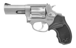 Taurus 2-942039 942  22 LR Caliber with 3 Barrel, 8rd Capacity Cylinder, Overall Matte Finish Stainless Steel & Finger Grooved Black Polymer Grip