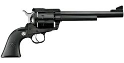 Ruger 0455 Blackhawk  45 Colt (LC) Blued Alloy Steel 7.50 Barrel & 6rd Cylinder, Checkered Black Hard Rubber Grip, Ramp Front/Adjustable Rear Sights