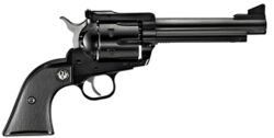 Ruger 0465 Blackhawk  45 Colt (LC) Blued Alloy Steel 5.50 Barrel & 6rd Cylinder, Checkered Black Hard Rubber Grip, Ramp Front/Adjustable Rear Sights
