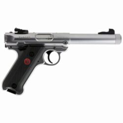 Ruger 40159 Mark IV Target 22 LR 10+1 5.50 Blued Steel Bull Barrel, Slide & Frame, Target Laminate w/Finger Grooves Grips