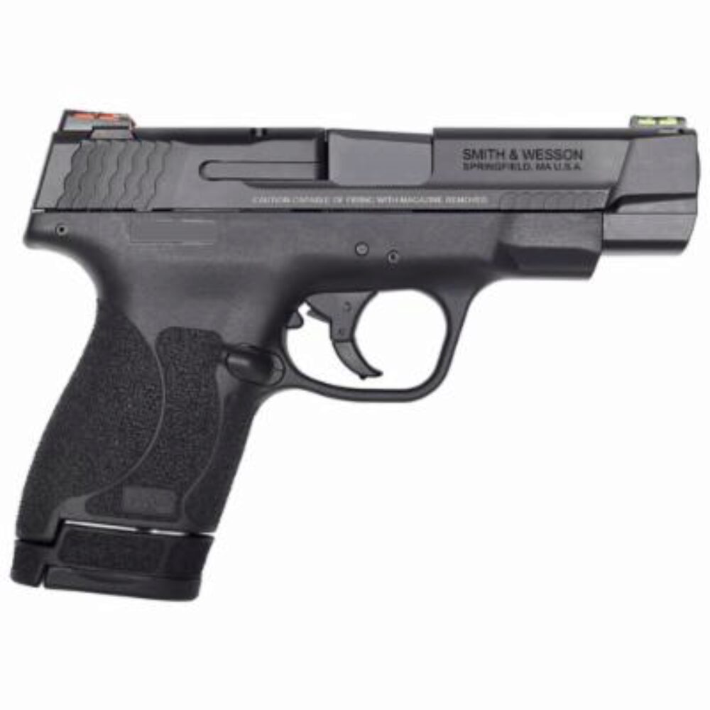 Smith & Wesson 11787 Performance Center M&P Shield M2.0 9mm Luger 4 7+1 Matte Black Black Armornite Stainless Steel Slide Black Polymer Grip (No Manual)
