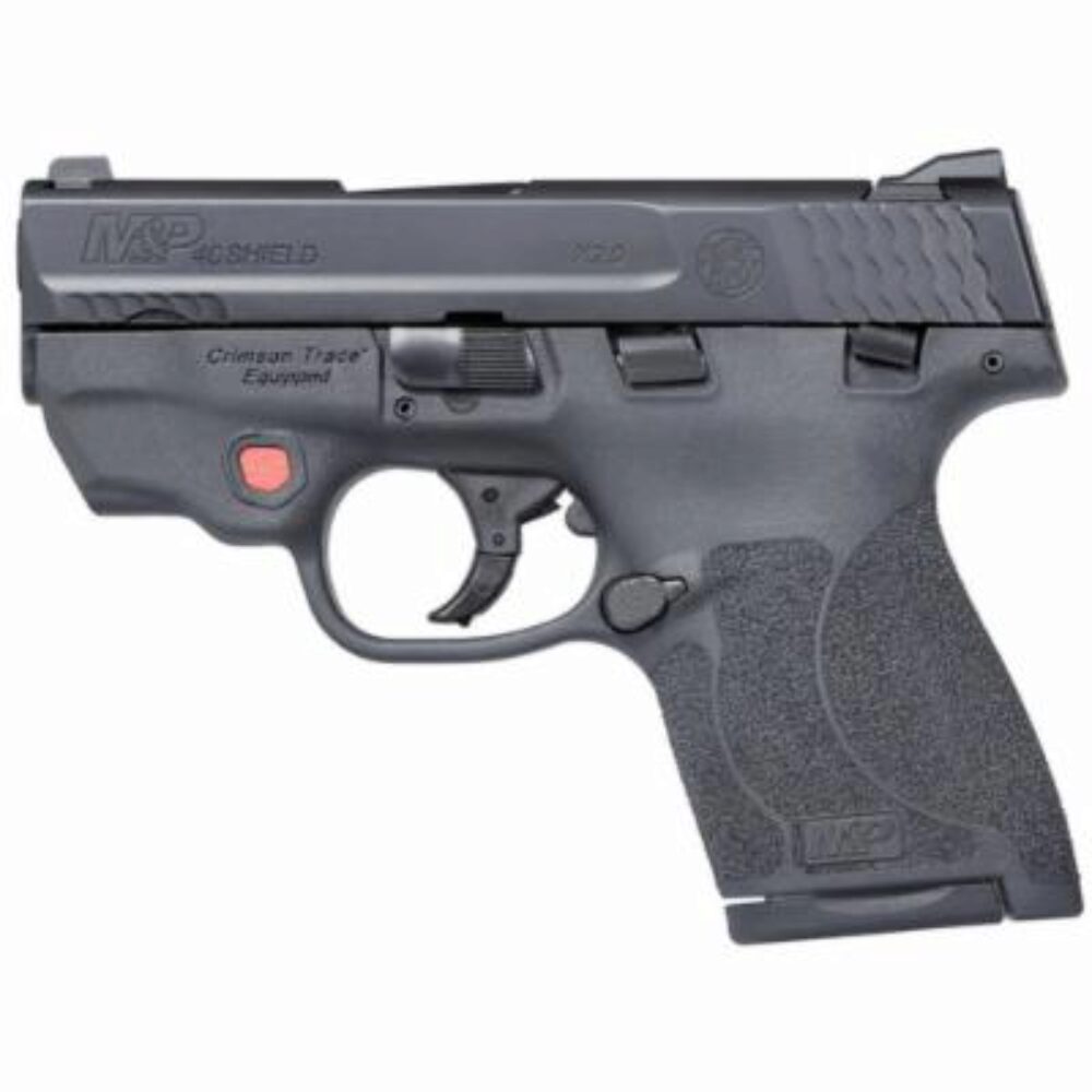 Smith & Wesson 11812 M&P Shield M2.0 40 S&W 6+1 or 7+1 3.10 Barrel,  Armornite Stainless Steel Slide, Black Polymer Frame & Grips,  Manual Safety