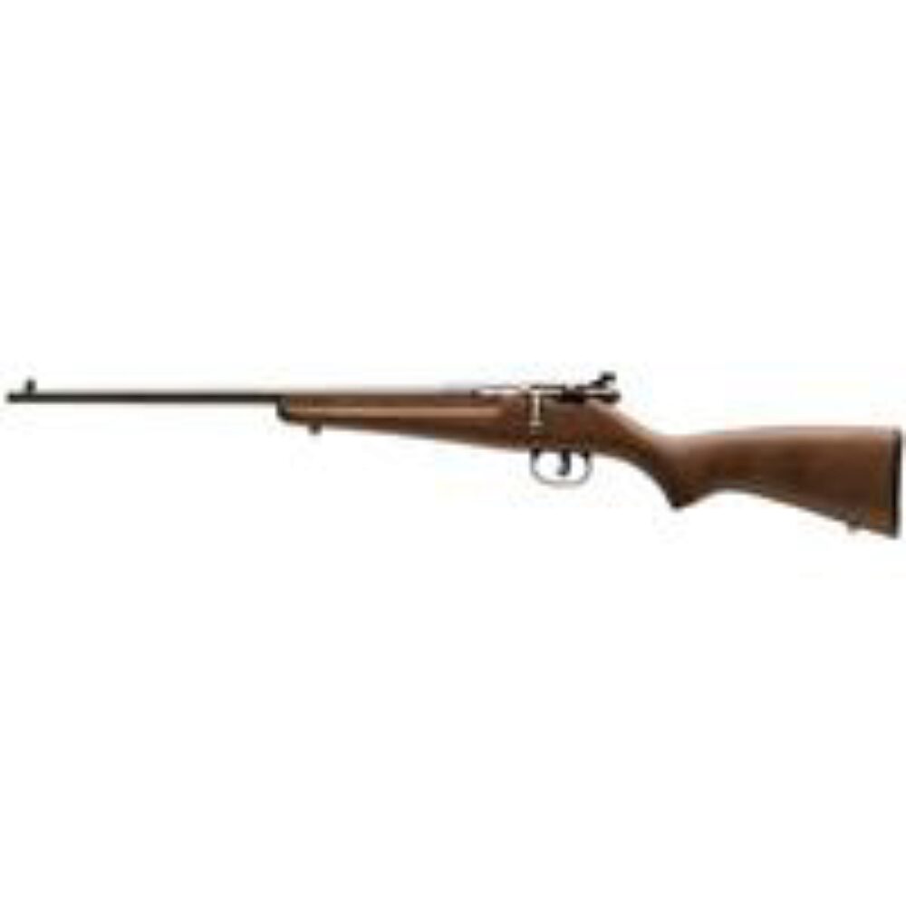 Savage Arms 13820 Rascal  22 LR Caliber with 1rd Capacity, 16.12 Barrel, Blued Metal Finish & Satin Hardwood Stock Left Hand (Youth)