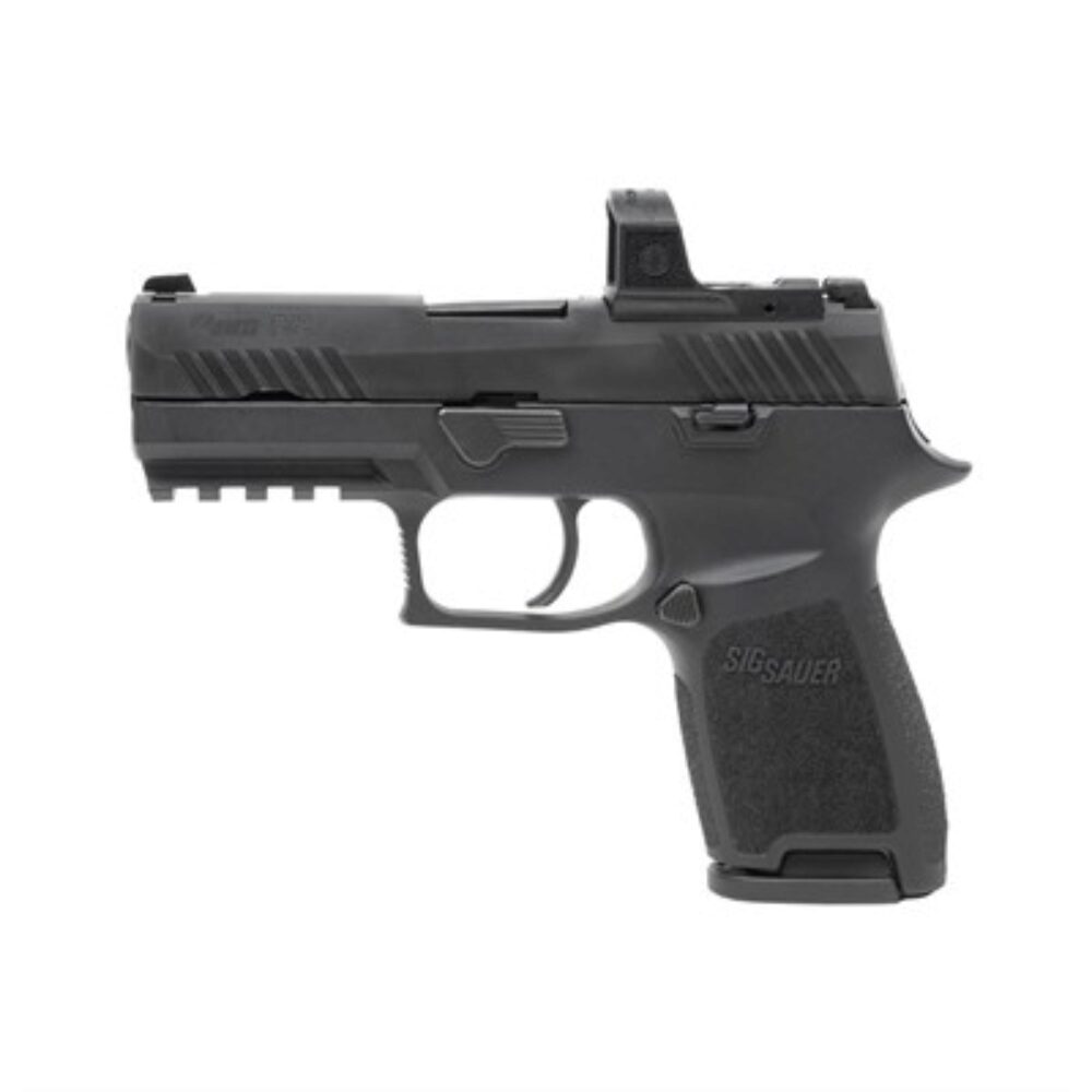 Sig Sauer 320C9BRXZP P320 Compact RXZP 9mm Luger 15+1 3.90 Black Nitron Serrated SS Slide, Black Nitron w/Picatinny Rail Frame, Black Polymer Grip *Features ROMEO ZERO Sig Sauer 320C9BRXZP P320 Compact RXZP 9mm Luger 15+1 3.90 Black Nitron Serrated SS Slide, Black Nitron w/Picatinny Rail Frame, Black Polymer Grip *Features ROMEO ZERO