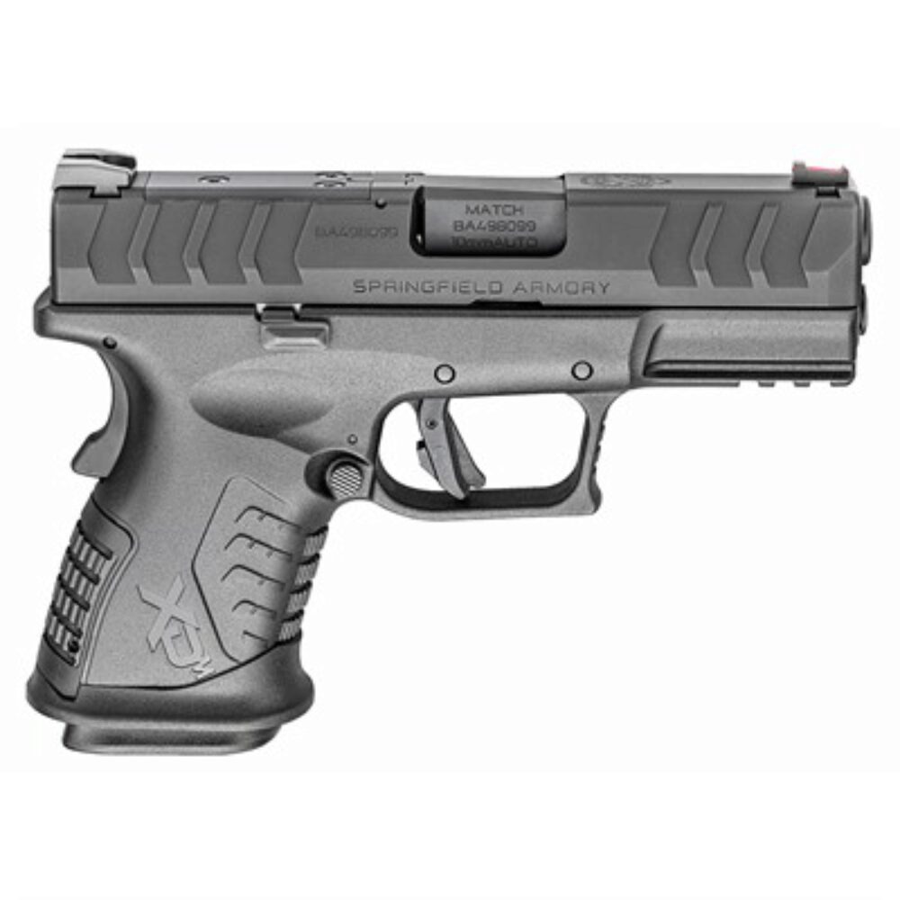 Springfield Armory XDME93810CBHCOSP XD-M Elite Compact OSP 10mm Auto 3.80 11+1 Black Melonite Steel Slide/Barrel with Optic Cut Black Interchangeable Backstrap Grip Includes 2 Mags