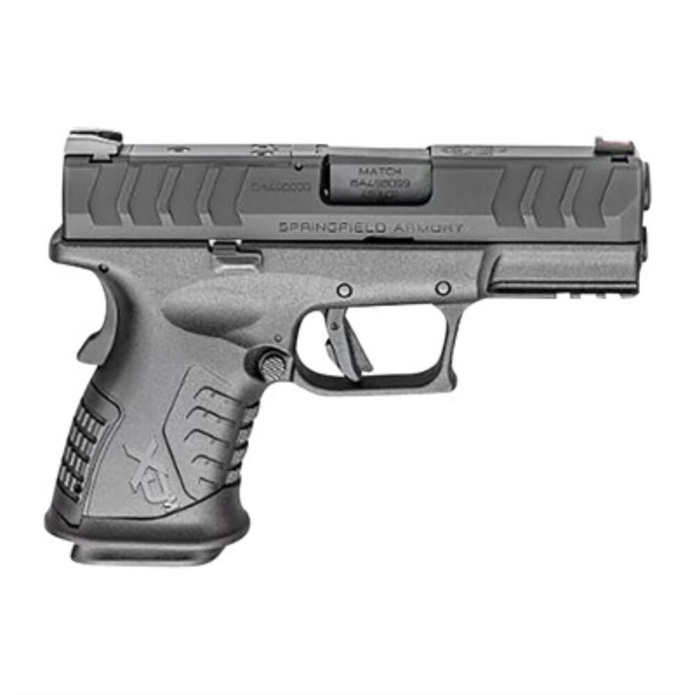 Springfield Armory XDME93845CBHCOSP XD-M Elite Compact OSP 45 ACP 10+1 3.80 Barrel, Black Polymer Frame w/Picatinny Acc. Rail, Optic Ready Black Melonite Steel Slide w/Ambidextrous Slide Stop