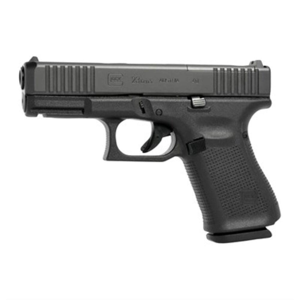 Glock PA235S203MOS G23 Gen5 Compact MOS 40 S&W  4.02 Glock Marksman Barrel 13+1, Black Frame & MOS  nDLC Slide, Modular Backstrap, Ambidextrous Slide Stop, Safe Action Trigger, Optics Ready