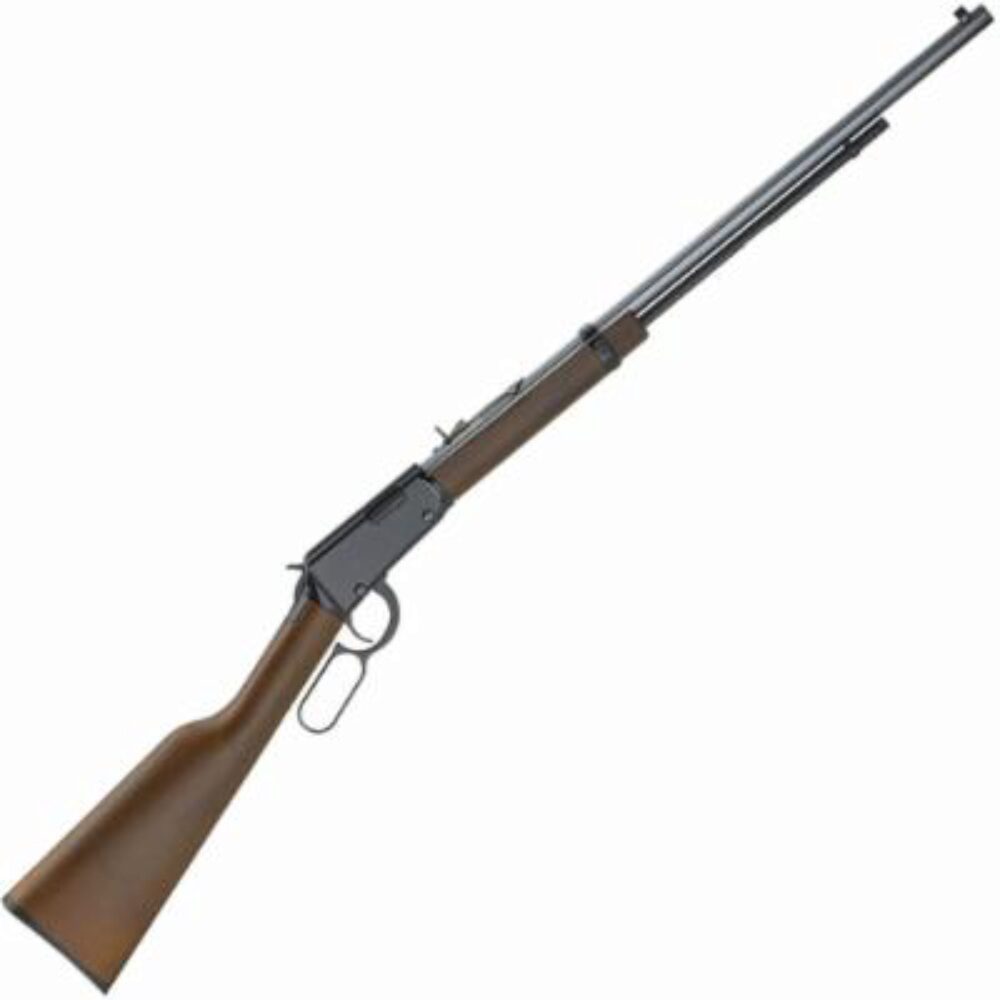 Henry H001TMLB Frontier  Lever Action 22 WMR Caliber with 12+1 Capacity, 24 Octagon Barrel, Black Metal Finish, & American Walnut Stock Right Hand (Full Size)