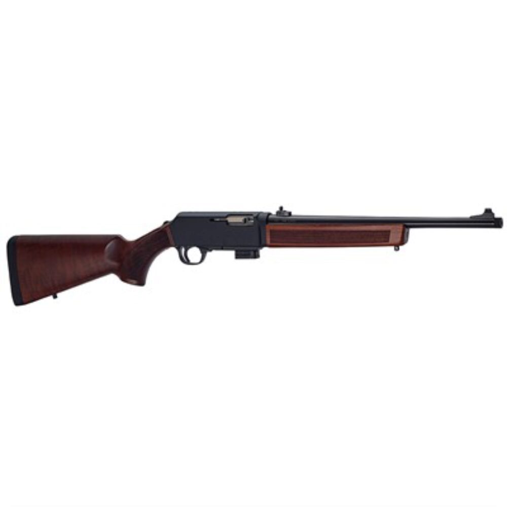 Henry H027H9 Homesteader  9mm Luger 10+1 16.37 Blued Steel Threaded Barrel, American Walnut Fixed Stock Ambidextrous