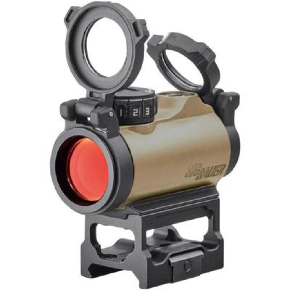 Sig Sauer Electro-Optics SOR72011 Romeo-MSR  Flat Dark Earth 1x20mm 2 MOA Red Dot  Illuminated Reticle