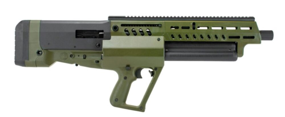 IWI US TS12G Tavor TS12 12 Gauge 3 18.50 15+1 OD Green Rec Black Fixed Bullpup Stock
