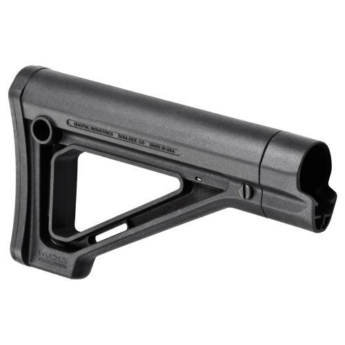 Magpul MAG480-BLK MOE Carbine Stock Fixed Black Synthetic for AR-15, M16, M4 with Mil-Spec Tube (Tube Not Included)