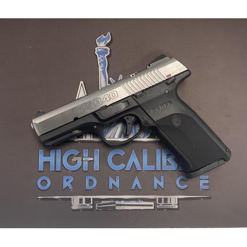 Used Ruger SR40 with case and two magazines.