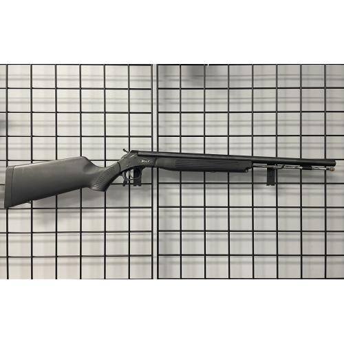 USED WOLF MAGNUM MUZZLELOADER WITH CASE.