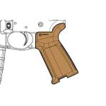 Magpul Industries MOE Grip, Fits AR Rifles, Flat Dark Earth MAG415-FDE