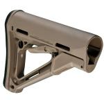 Magpul MAG310-FDE CTR Carbine Stock Flat Dark Earth Synthetic for AR-15, M16, M4 with Mil-Spec Tube (Tube Not Included)