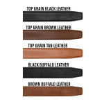 Kore Essentials XL 44"-54" Brown Leather 1.5" Gun Belt