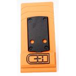 C&H Precision V4, Optic Mounting Plate, Fits Glock 43x/48 MOS to Holosun 407K/507K, Anodized Finish, Black, Includes Mounting Hardware GLX-HOLOk