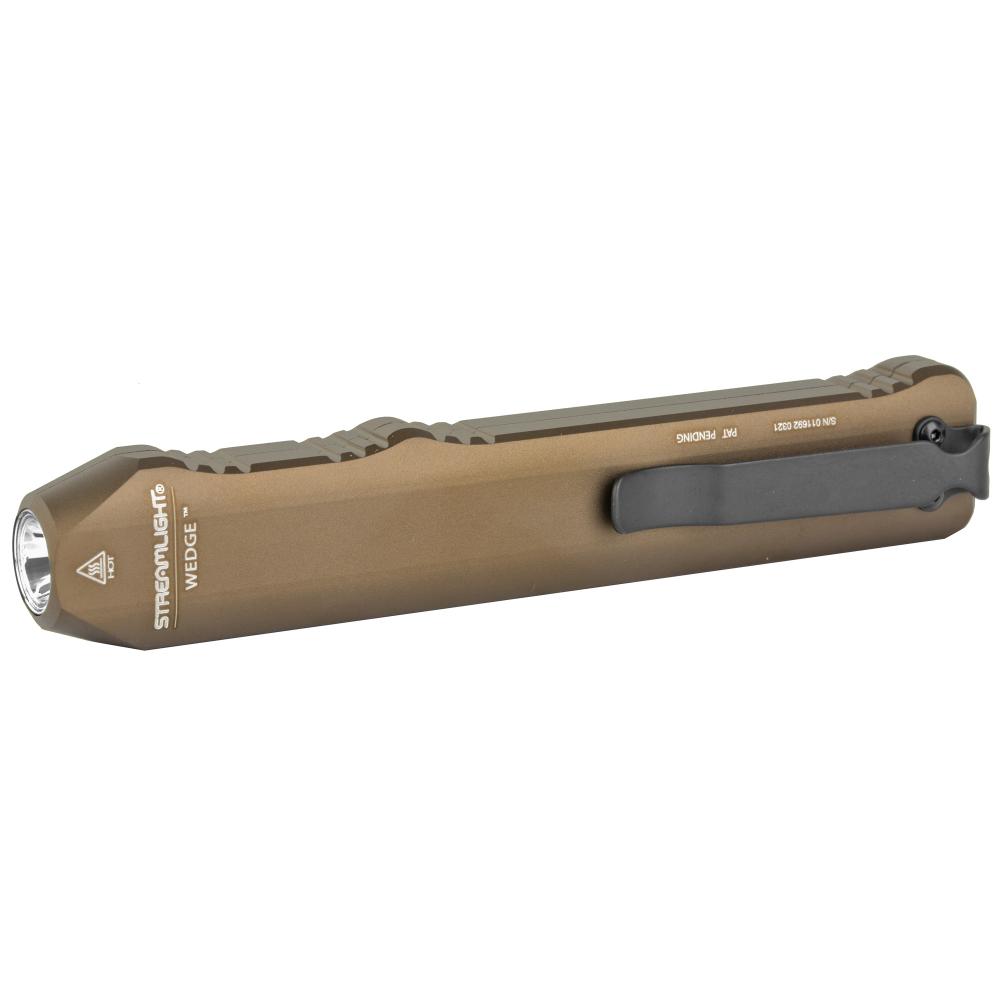 Streamlight 88811 Wedge Slim  Coyote Aluminum White LED 300/1000 Lumens 110 Meters Range