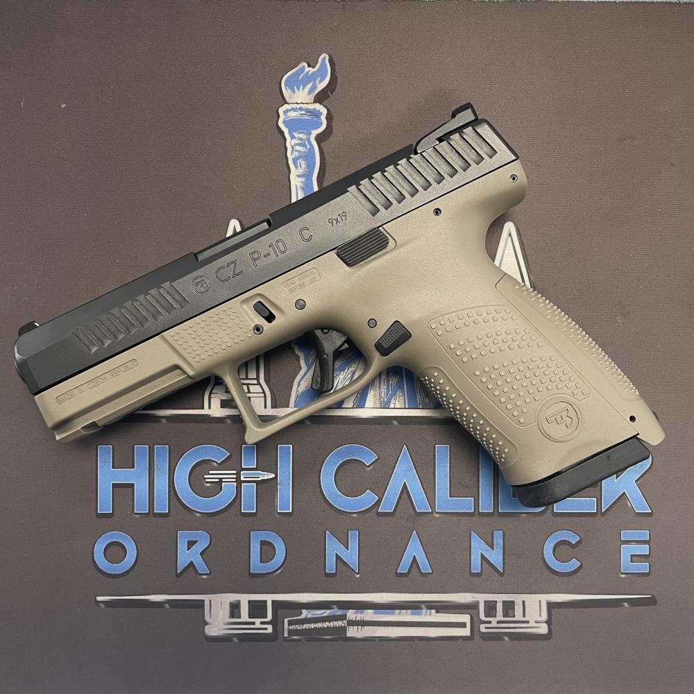 Used CZ P10C with two mags and box.