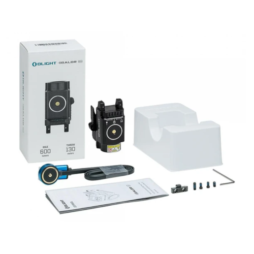 OLIGHT BALDR MINI TACTICAL LIGHT W/ RAIL MOUNT BLACK