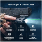OLIGHT BALDR MINI TACTICAL LIGHT W/ RAIL MOUNT BLACK