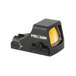 Holosun Technologies 407K-X2 Green Dot, Black Color, Side Battery, 6 MOA Dot HE407K-GR X2