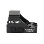 Holosun Technologies 407K-X2 Green Dot, Black Color, Side Battery, 6 MOA Dot HE407K-GR X2