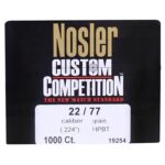 NOS 22CAL 77GR CUSTOM COMPETITION HPBT (1000)