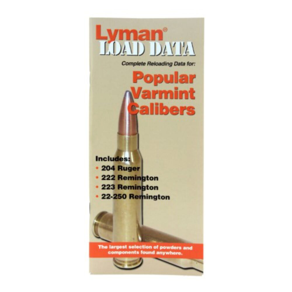 LYMAN LOAD DATA BOOK LYMAN LOAD DATA BOOK
