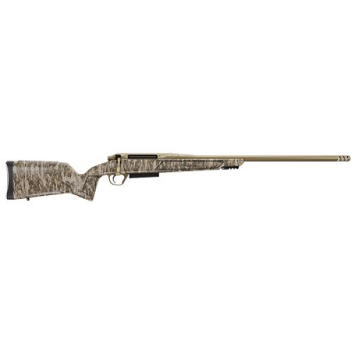 Christensen Arms, Evoke Mossy Oak, Bolt Action Rifle, 308 Winchester, 20" Barrel, RFR Muzzle Brake, Cerakote Finish, Flat Dark Earth, Mossy Oak Hybrid Hunter Stock, TriggerTech Trigger, 5 Rounds, 1 Magazine