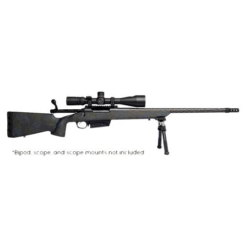 Horizon Firearms Vandal Carbon II 300 Win Mag 22" Black Fluted Barrel, Black Drilled & Tapped Receiver, Black Iota EKO X Carbon Fiber Stock