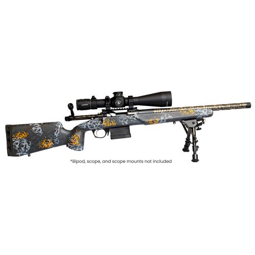 Horizon Firearms RF010A392214C18 Venatic Carbon 7 PRC 22" Fluted Threaded Barrel, Drilled & Tapped Receiver, Arca Rail Forend, Iota EKO Carbon Fiber Stock