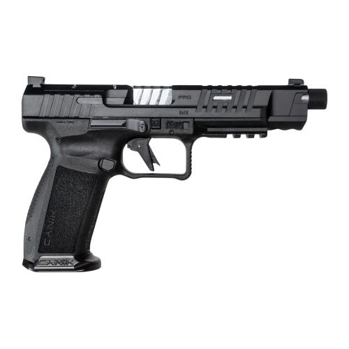 CANIK, METE SFX Pro, Striker Fired, Semi-automatic, Polymer Frame Pistol, Full Size, 9MM, 5.74" Threaded Barrel