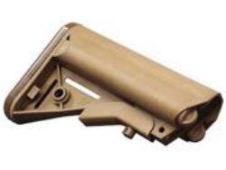B5 Systems SOP1076 Enhanced SOPMOD Coyote Brown Synthetic for AR-Platform with Mil-Spec Receiver Extension (Tube Not Included)